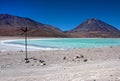 Laguna Verde Royalty Free Stock Photo