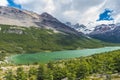 Lagunas Madre e hija lake in Los Glaciares National park in Argentina