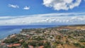 Lahaina Aerial West Maui Hawaii Coastline Royalty Free Stock Photo