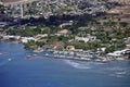 Lahaina Harbor Aerial Royalty Free Stock Photo