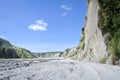 Lahar river valley mount pinatubo philippines Royalty Free Stock Photo