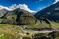 Lahaul valley in Himalayas. Himachal Pradesh, India Royalty Free Stock Photo