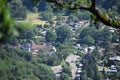 Lahnstein-Friedland, Germany - 06 13 2023: Lahn Valley Village with a camping site