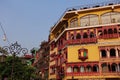 Carved havelli of a wealthy merchants in Lahore Royalty Free Stock Photo