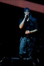LAIBACH - rock singer Royalty Free Stock Photo