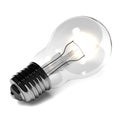 Laid Light Bulb Royalty Free Stock Photo