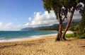 Laie Beach, Oahu, Hawaii Royalty Free Stock Photo