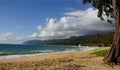 Laie Beach Oahu Hawaii Royalty Free Stock Photo