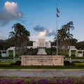 Laie Hawaii Temple Royalty Free Stock Photo