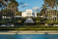 Laie Hawaii Temple Royalty Free Stock Photo