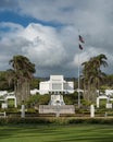 Laie Hawaii Temple Royalty Free Stock Photo