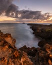 Laie Point sunrise Royalty Free Stock Photo