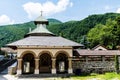 Lainici orthodox monastery from Defileul Jiului National Park. Romania