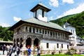 Lainici orthodox monastery from Defileul Jiului National Park. Romania