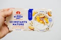 Lait les Instants Nature white fromage with fruits and seeds