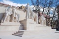 Lajos Kossuth Monument, Budapest Royalty Free Stock Photo