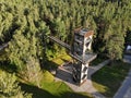 Laju takas watchtower in Anyksciai, Lithuania