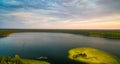 Lakaja lake with woods