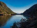 Lake Agaro in Alpe Veglia and Alpe Devero Natural Park Royalty Free Stock Photo