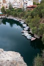 The lake of Agios Nikolaos is also known as Voulismeni