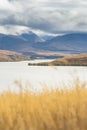 Lake Alexandrina in the cloudy day Royalty Free Stock Photo