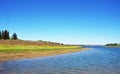 Lake of Alqueva in the Alentejo region Royalty Free Stock Photo