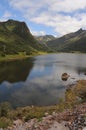 Lake in the Andes, Ecuador