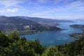 Lake of annecy, Alps mountains, France Royalty Free Stock Photo