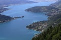 Lake of annecy, Alps mountains, France Royalty Free Stock Photo