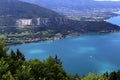 Lake of annecy, Alps mountains, France Royalty Free Stock Photo