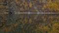 lake antrona in antrona valley during autumn Royalty Free Stock Photo