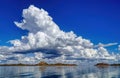 Lake Argyle is in Western Australia Royalty Free Stock Photo