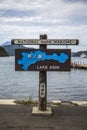 Lake Ashi in Hakone, Japan