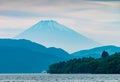 Lake Ashi and Mount Fuji, Hakone - Japan Royalty Free Stock Photo