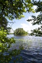 Lake Asnen in Sweden Royalty Free Stock Photo