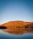 Lake in autumn in Cape Breton Royalty Free Stock Photo