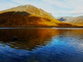 Lake in an autumn forest