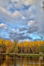 Lake in the autumn Royalty Free Stock Photo