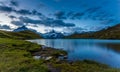 Lake Bachalpsee in the Morning Royalty Free Stock Photo