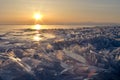 Lake Baikal in winter.