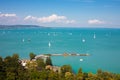 Lake Balaton in Hungary Royalty Free Stock Photo