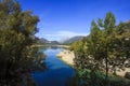 Lake of Barrea in Abruzzo in Italy