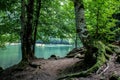 Lake Bethmale in Couserans in Ariege Royalty Free Stock Photo