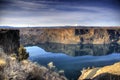 Lake Billy Chinook in Central Oregon Royalty Free Stock Photo