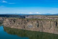 Lake Billy Chinook reservoir in central Oregon high desert Royalty Free Stock Photo