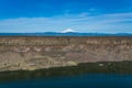Lake Billy Chinook reservoir in central Oregon high desert Royalty Free Stock Photo