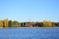 Lake Birley Griffin and Parliament House Canberra Australia Royalty Free Stock Photo