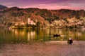 Sunset at Lake Bled