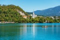 Lake Bled and Saint Martina Parish Church - Slovenia