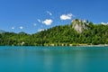 Lake Bled in summer, Slovenia